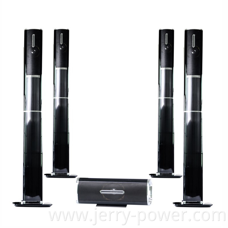 JERRY best quality 5.1 mega vision karaoke player powered speakers